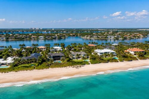 photo of the beach of golden beach florida